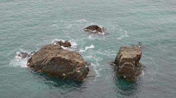 Felsformation auf See am Nugget Point
