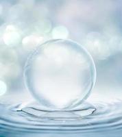 bubble background for cosmetics product photo
