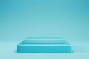 Abstract minimal background for product display. 3d illustration photo