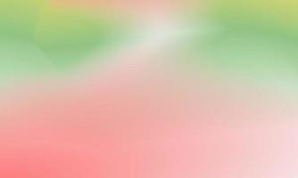 Beautiful gradient background of green and pink color smooth and soft texture vector