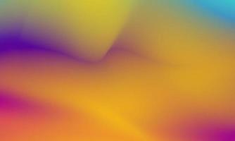 Beautiful gradient background of purple, yellow and orange smooth and soft texture vector