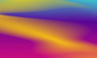 Beautiful gradient background of blue, yellow and red smooth and soft texture vector