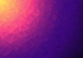 Abstract low polygonal gradient colorful mosaic pattern background and texture vector