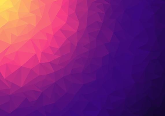 Abstract low polygonal gradient colorful mosaic pattern background and texture