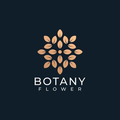 Botany gradient fashion spa yoga creative health feminine