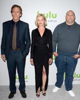 LOS ANGELES, AUG 5 -  Hugh Laurie, Gretchen Mol, Ethan Suplee at the HULU TCA Summer 2016 Press Tour at the Beverly Hilton Hotel on August 5, 2016 in Beverly Hills, CA photo