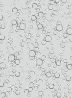 Gray minimalist background with bubbles vector