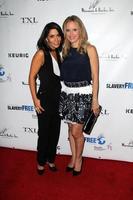 LOS ANGELES, SEP 21 -  Marisol Nichols, Kelly Preston at the The Human Rights Hero Awards at the Beso on September 21, 2015 in Los Angeles, CA photo