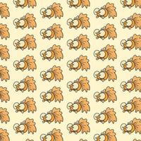 goldfish pattern background vector