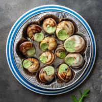 snails food ready to eat fresh healthy meal food snack diet on the table copy space food background photo