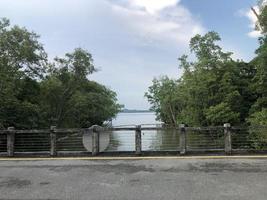 Beautiful Summer Lake.Calm Water In Beautiful Summer Sunny Day photo