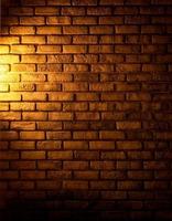 Light shine block brick wall Beautifully arranged texture background. photo