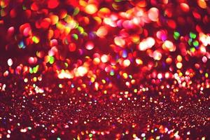 bokeh glitter Colorfull Blurred abstract background for birthday, anniversary, wedding, new year eve or Christmas photo