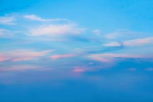 The sky with cloud beautiful Sunset background photo