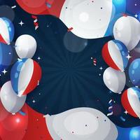 Bastille Day Background vector