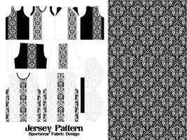 Jersey Printing pattern 7 Sublimation textile for t-shirt, Soccer, Football, E-sport, Sport uniform Design