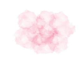 soft pink watercolor for textures background and web banner design vector