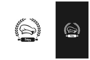 vintage bakery emblem badge logo vector