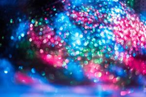 bokeh glitter Colorfull Blurred abstract background for birthday, anniversary, wedding, new year eve or Christmas photo