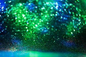 bokeh glitter Colorfull Blurred abstract background for birthday, anniversary, wedding, new year eve or Christmas photo