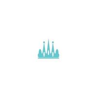 crown logo ilustration vector