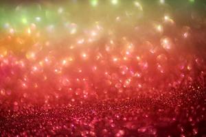 efecto bokeh brillo colorido fondo abstracto borroso para cumpleaños, aniversario, boda, nochevieja o navidad foto