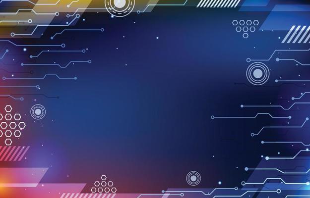 Elegant Technology Futuristic Background