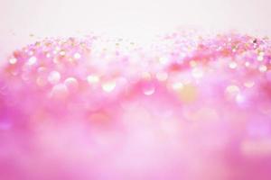 bokeh glitter Colorfull Blurred abstract background for birthday, anniversary, wedding, new year eve or Christmas photo