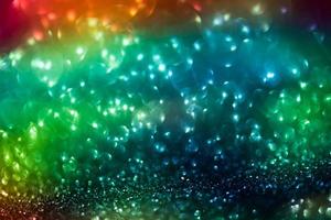 bokeh effect glitter colorful blurred abstract background for birthday, anniversary, wedding, new year eve or Christmas photo