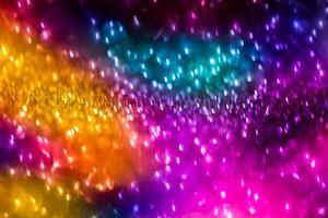 bokeh effect glitter colorful blurred abstract background for birthday, anniversary, wedding, new year eve or Christmas photo