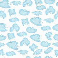 seamless pattern with puddles vector