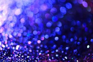 bokeh glitter Colorfull Blurred abstract background for birthday, anniversary, wedding, new year eve or Christmas photo