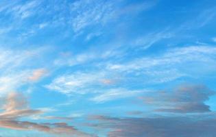 The sky with cloud beautiful Sunset background photo