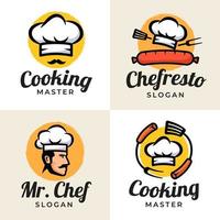 Chef Logo Template vector