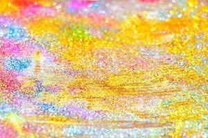 bokeh glitter Colorfull Blurred abstract background for birthday, anniversary, wedding, new year eve or Christmas photo