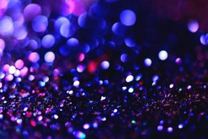 bokeh glitter Colorfull Blurred abstract background for birthday, anniversary, wedding, new year eve or Christmas photo