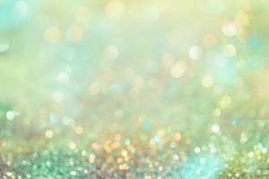 bokeh brillo colorido fondo abstracto borroso para cumpleaños, aniversario, boda, nochevieja o navidad foto