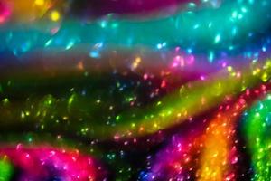 bokeh effect glitter colorful blurred abstract background for birthday, anniversary, wedding, new year eve or Christmas photo