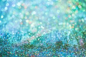 bokeh glitter Colorfull Blurred abstract background for birthday, anniversary, wedding, new year eve or Christmas photo