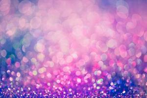 bokeh glitter Colorfull Blurred abstract background for birthday, anniversary, wedding, new year eve or Christmas photo