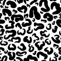 Vector seamless leopard skin pattern. Abstract colored bright spots of leopard, cheetah, jaguar animal skins. For the use of prints, fabrics, wrapping paper, scrapbooking, textiles, covers, postcards