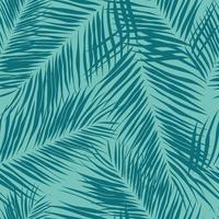 Beautiful tropical leaves branch  seamless pattern design. Tropical leaves background. Trendy Brazilian illustration. Spring and summer design for fabric, prints, wrapping paper and prints vector