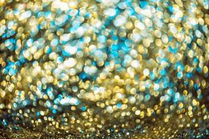 bokeh glitter Colorfull Blurred abstract background for birthday, anniversary, wedding, new year eve or Christmas photo