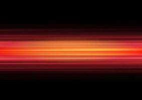 efecto de luz de velocidad de línea moderna abstracta en la ilustración de vector de fondo negro.