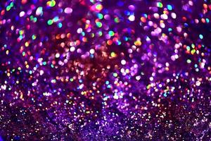 bokeh glitter Colorfull Blurred abstract background for birthday, anniversary, wedding, new year eve or Christmas photo