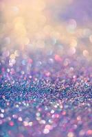 bokeh glitter Colorfull Blurred abstract background for birthday, anniversary, wedding, new year eve or Christmas photo