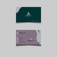 New business card template. vector