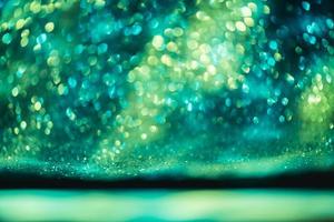 bokeh glitter Colorfull Blurred abstract background for birthday, anniversary, wedding, new year eve or Christmas photo