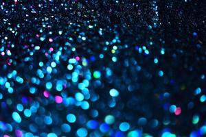 bokeh glitter Colorfull Blurred abstract background for birthday, anniversary, wedding, new year eve or Christmas photo