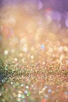 bokeh glitter Colorfull Blurred abstract background for birthday, anniversary, wedding, new year eve or Christmas photo